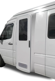 DIY RV Door Conversion - Mercedes Sprinter Pre 07 - Camec Crimsafe - DIY RV Solutions