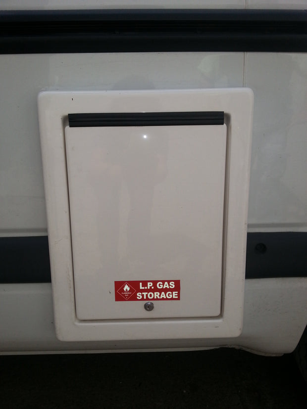 Gas Storage Box Universal to suit all vehicles 1 x 4kg Bottle