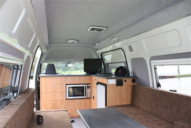 HiTop Roof Conversion - Interior - Toyota Hiace SLWB Post 05 - Supply & Fit - DIY RV Solutions