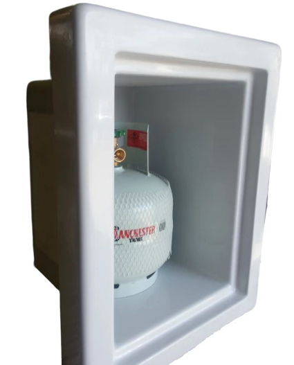 Gas Bottle Storage Box - Universal 1x4Kg - DIY RV Solutions