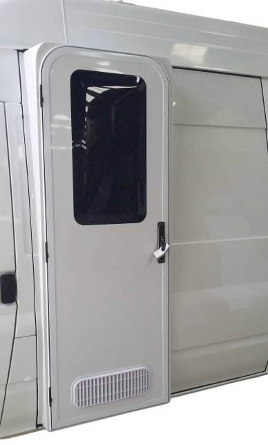 DIY RV Door Conversion - Ford Transit 2000 2013 - Camec Crimsafe - DIY RV Solutions
