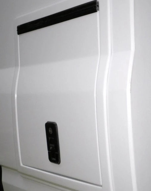 Gas Bottle Storage Box - Ford Transit 2000 2013 - 2x4Kg- Front & Rear - DIY RV Solutions